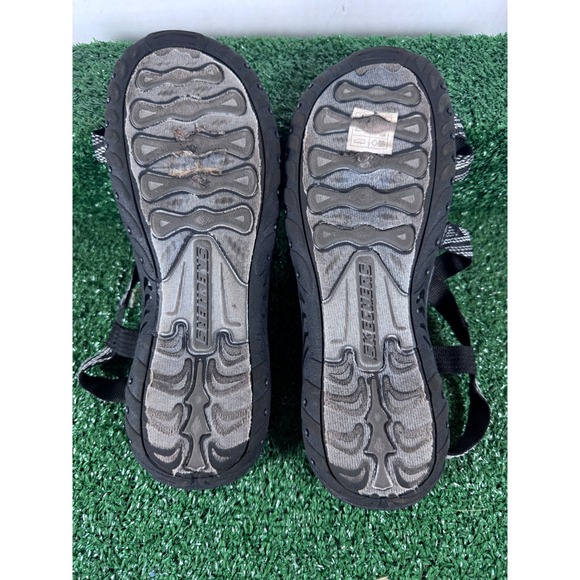Skechers Reggae Women Black Strappy Sport Sandals Size‎ 8 - Picture 5 of 6